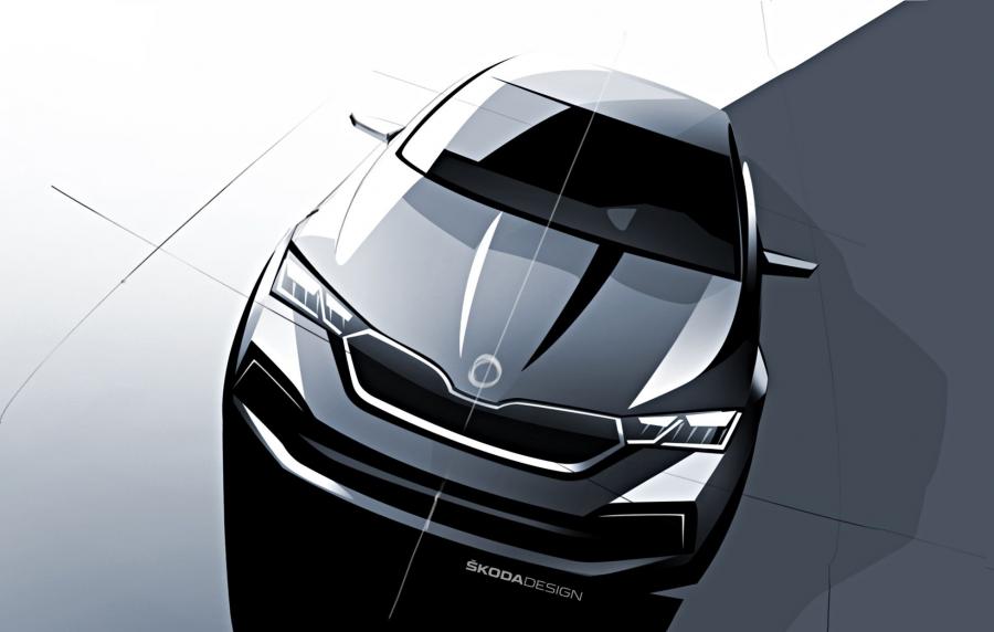 Эскиз Skoda Octavia 2020 года  (WW) (фото 44 из 94)